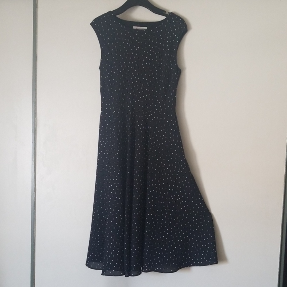 Polka dot dress.  Size 8